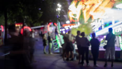 Autos-Chocadores-En-Un-Parque-De-Atracciones