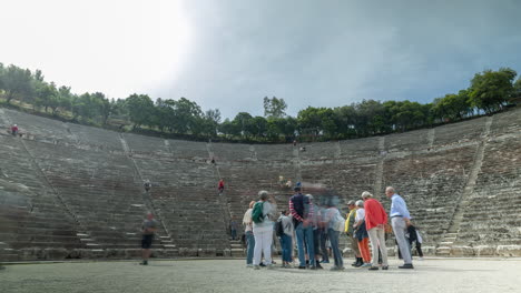 Anfiteatro-De-Epidauro,-Grecia