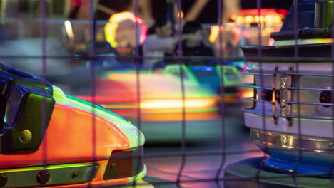 bumper-cars-at-a-funfair