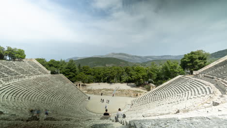 Amphitheater-Von-Epidaurus,-Griechenland