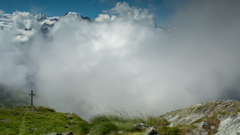 Mirador-De-Mont-Fort-En-Verbier,-Alpes-Suizos