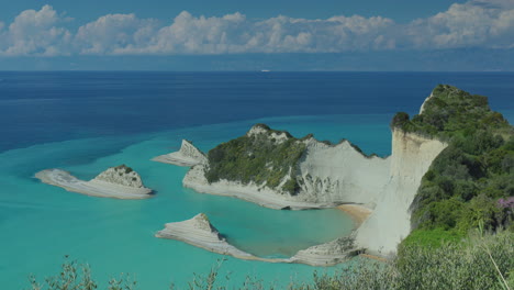 Cabo-Drastis-En-Corfú,-Grecia