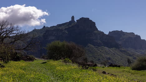 Roque-Nublo-In-Gran-Canaria-Timelapse