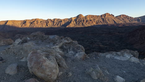 Zeitraffer-Der-Berge-Von-Gran-Canaria