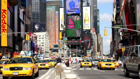 Zeitraffer-Des-Times-Square