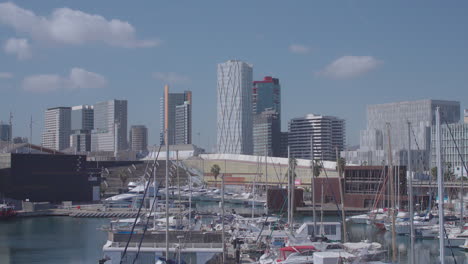 Barcelona-skyline-from-port-forum