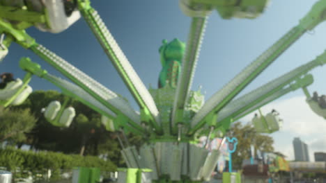 A-blurred-crowd-walking-at-a-funfair