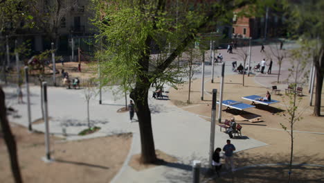 Una-Plaza-En-La-Barceloneta