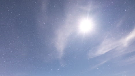 Time-lapse-De-Estrellas-En-Tenerife