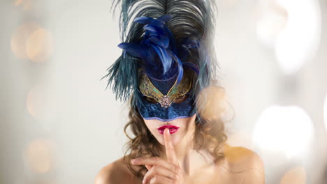 Woman-with-masquerade-mask-dancing