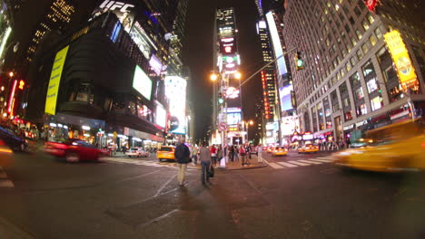 Zeitraffer-Des-Times-Square