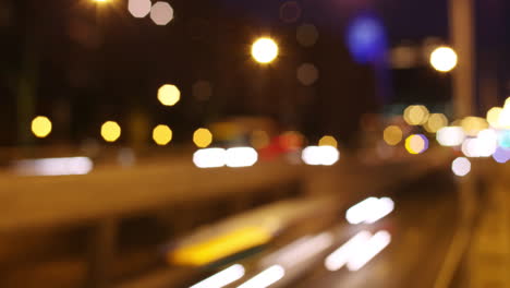 Barcelona-city-timelapse-at-underpass