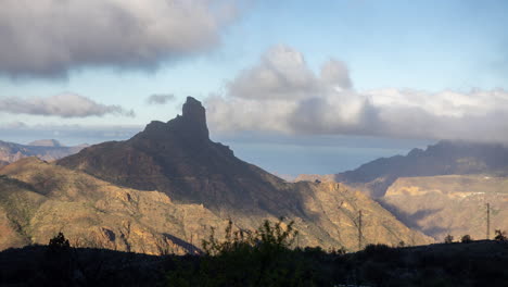 roque-nublo-in-gran-canaria-sunset-timelapse