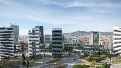 Barcelona-skyline-from-placa-europa