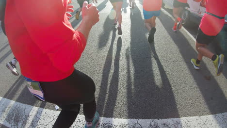 People-running-a-race-in-barcelona