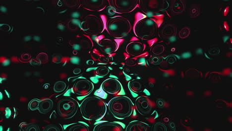 Disco-Abstracto-Girando-Con-Efectos-De-Luz