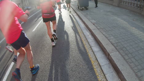 People-running-a-race-in-barcelona