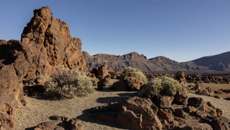 Zeitraffer-Der-Berge-Von-Teneriffa