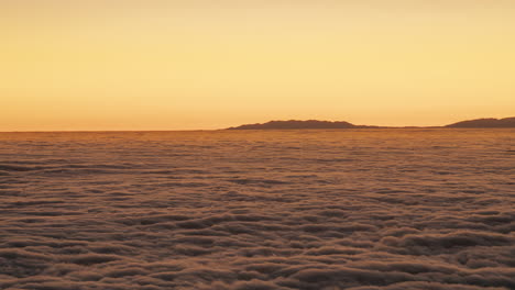 Wolkenmeer-Sonnenuntergang-Zeitraffer-Auf-Teneriffa