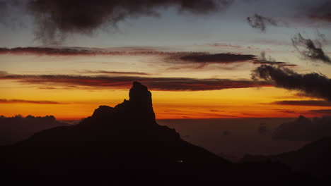 roque-nublo-in-gran-canaria-sunset-timelapse