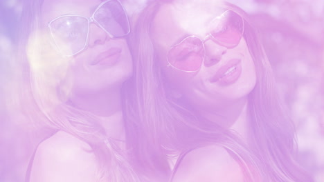 Identical-twins-posing-with-sunglasses