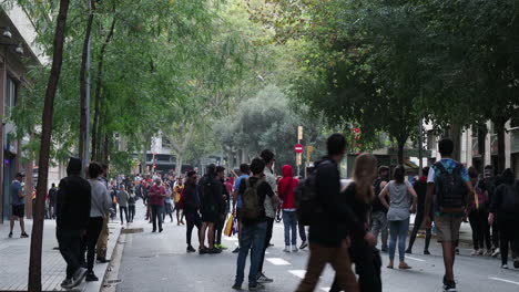 La-Policía-De-Barcelona-Protesta-Contra-Los-Disturbios-En-La-Ciudad