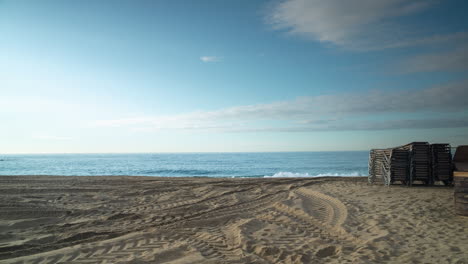 Strand-In-Barcelona-Nach-Der-Sperrung