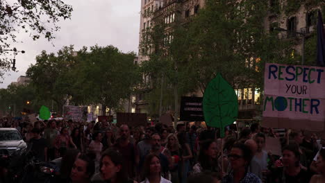 Protest-Klima-Streik-Umwelt-Barcelona