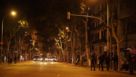 Barcelona-Polizei-Protest-Aufruhr-Stadt