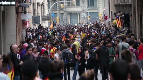 La-Policía-De-Barcelona-Protesta-Contra-Los-Disturbios-En-La-Ciudad