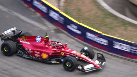 Forumla-1-race-cars-on-streets-of-barcelona