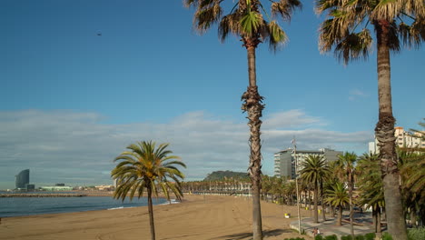 Strand-In-Barcelona-Nach-Der-Sperrung