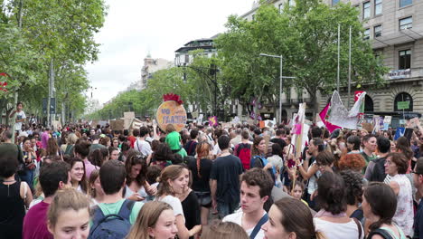 Protest-Klima-Streik-Umwelt-Barcelona