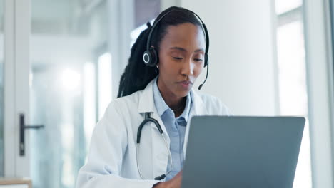 Doctor,-video-call-and-consulting--with-black