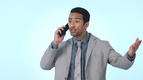 Frustrated-businessman,-phone-call