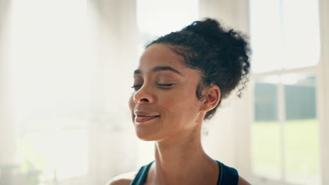 Face,-yoga-and-meditation-to-relax-with-a-woman