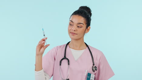Nurse,-needle-and-vaccine,-woman