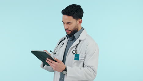 Doctor,-healthcare-and-tablet-for-surgery
