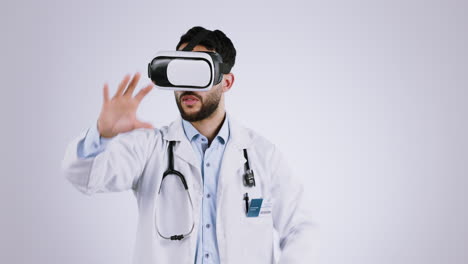 Doctor-man,-virtual-reality