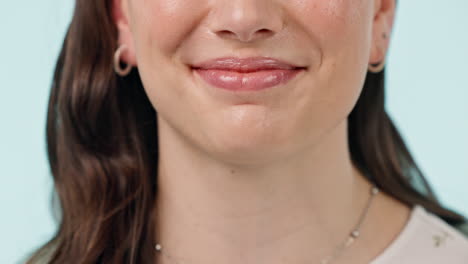 Woman,-teeth-and-healthcare-closeup
