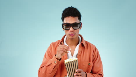 Glasses,-3d-and-man-with-popcorn-in-cinema-theatre
