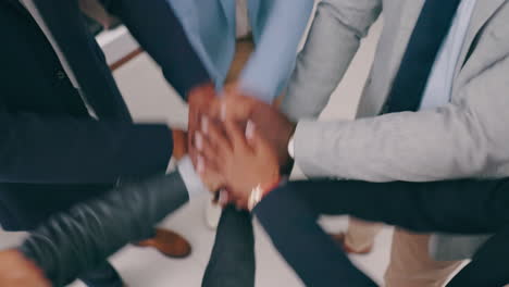 Business-people,-hands-together-and-collaboration