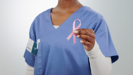 Cancer,-ribbon-and-nurse-for-awareness