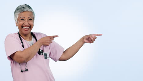 Happy-medical-doctor-pointing-to-presentation