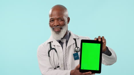 Doctor,-Tableta-De-Pantalla-Verde