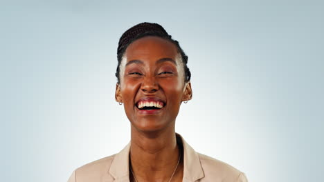 Afrikanerin,-Frau-Und-Gesicht-Eines-Glücklichen-Unternehmers