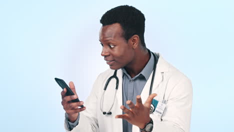Doctor,-man-and-phone-success