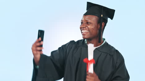 Selfie-De-Graduación,-Estudiante