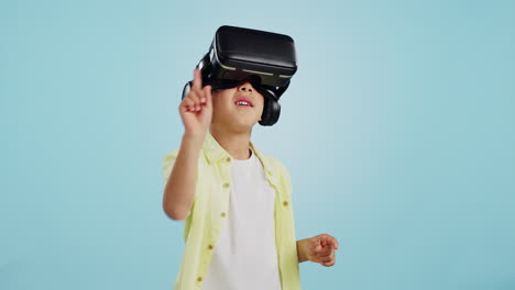 Gafas,-Realidad-Virtual-Y-Niño-En-Metaverso