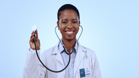Doctor,-black-woman-and-portrait